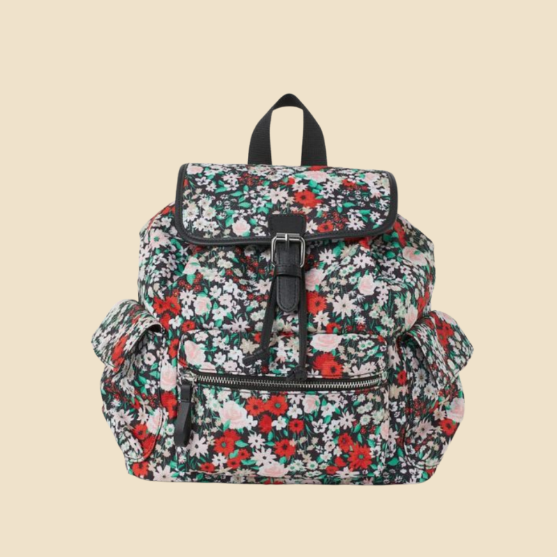 H&M floral print backpack