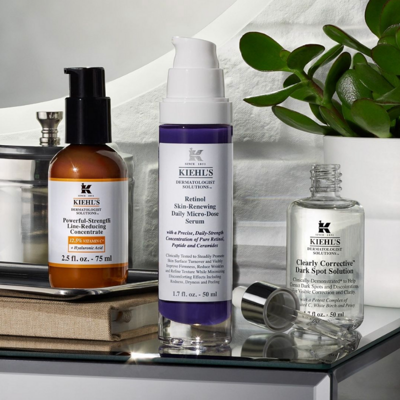 skincare serums from Kiehl's