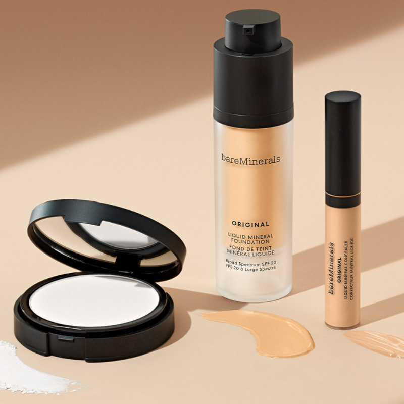 Bare Minerals face makeup from Sephora