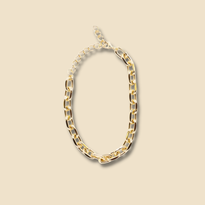 Honey gold chain necklace