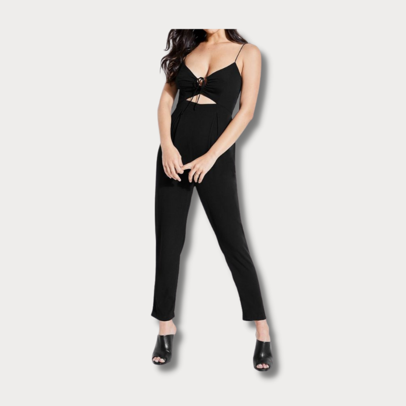 Black jumpsuit from Guess