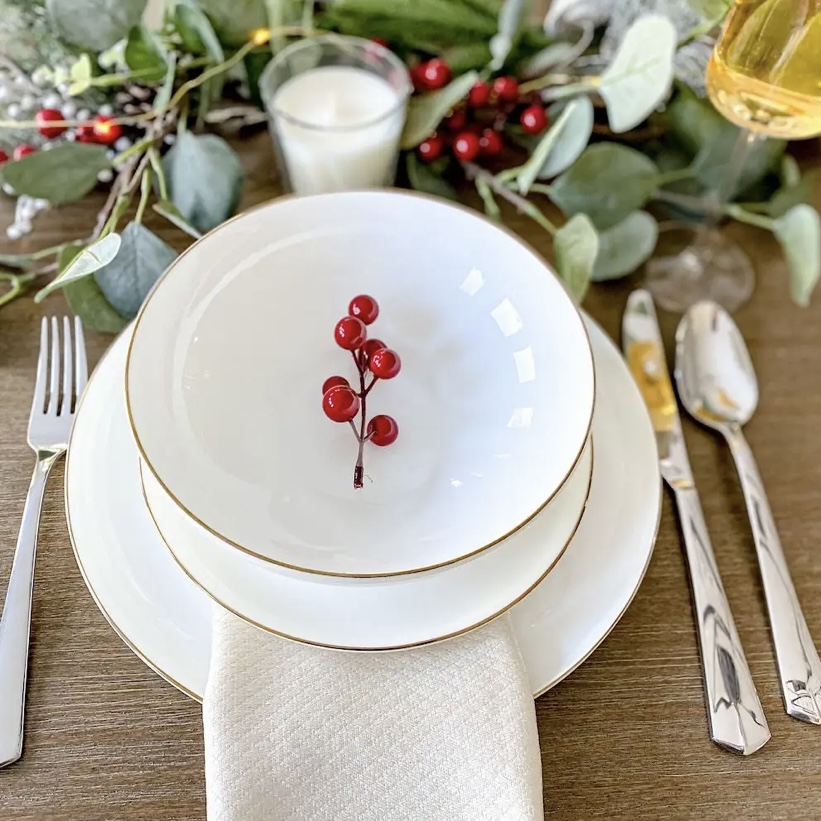 Holiday Tablescapes - Crate & Barrel