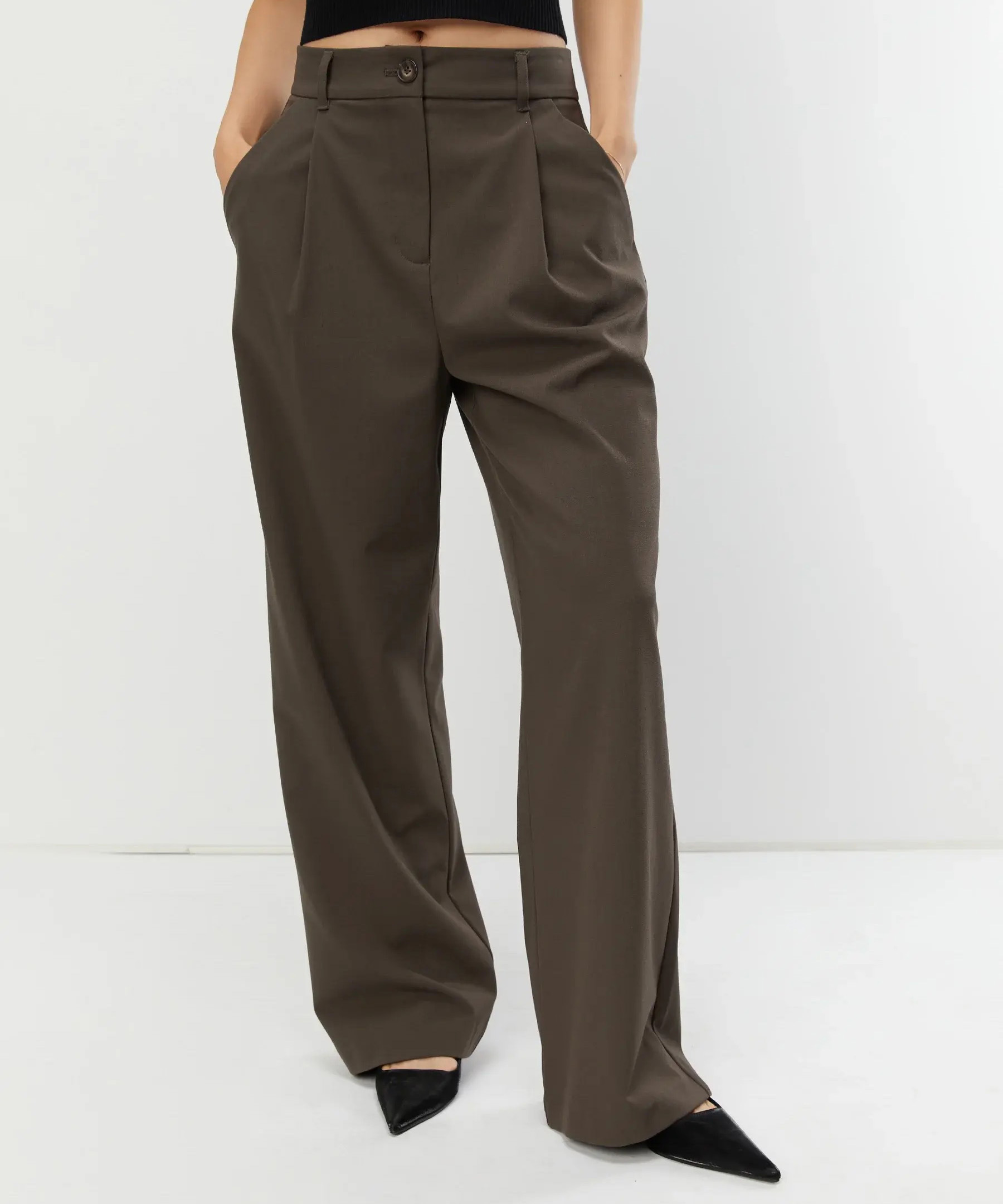 oak and fort trouser