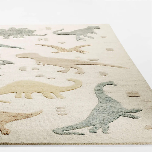 dino wool rug