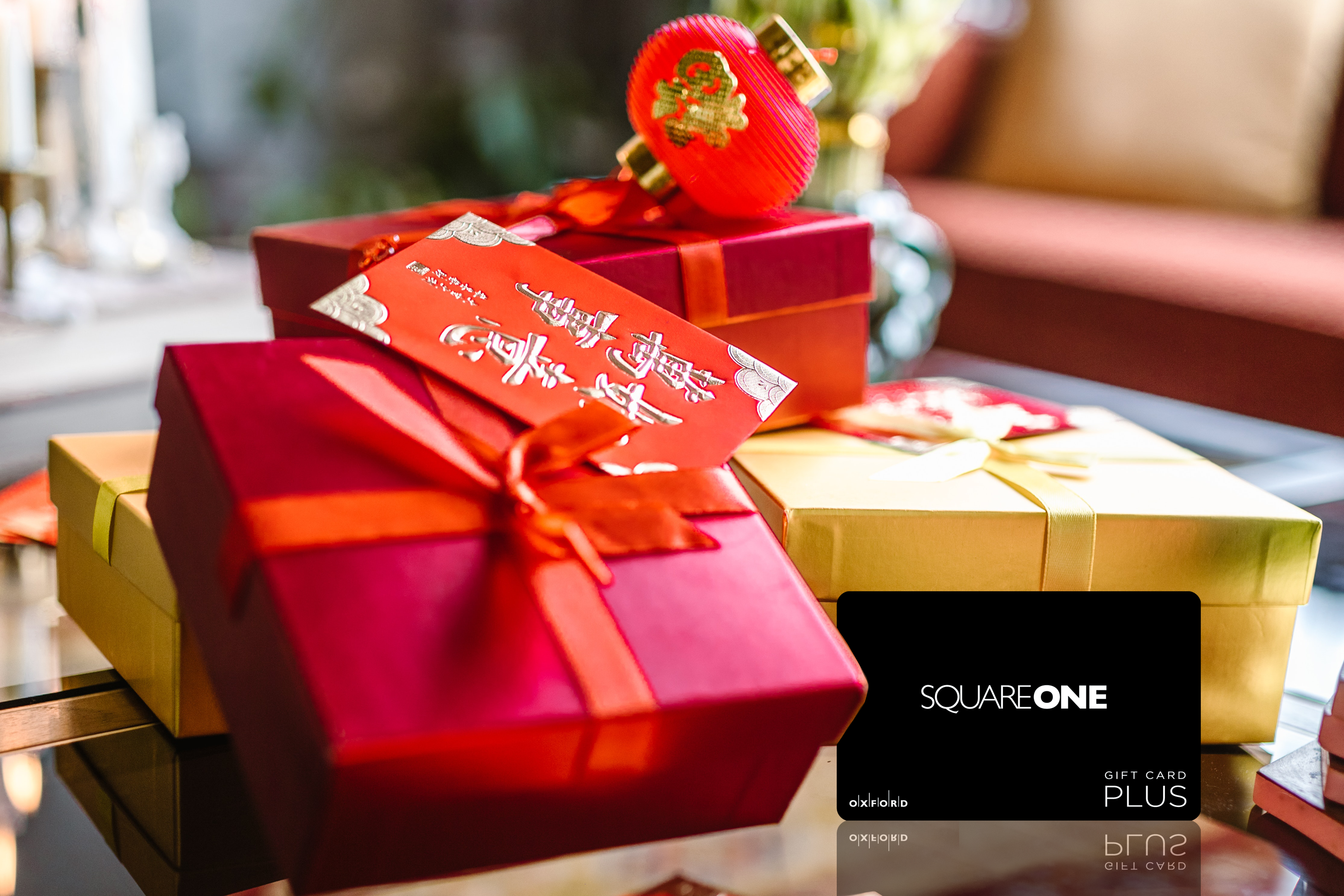 promotional image for square one gift card for LNY