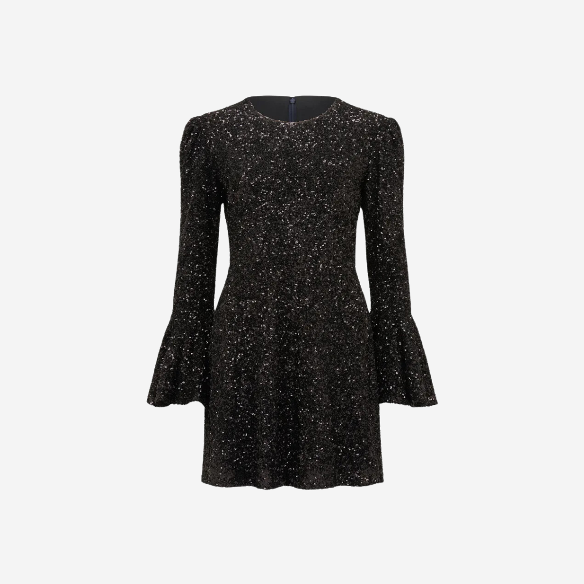 Black sequin dress