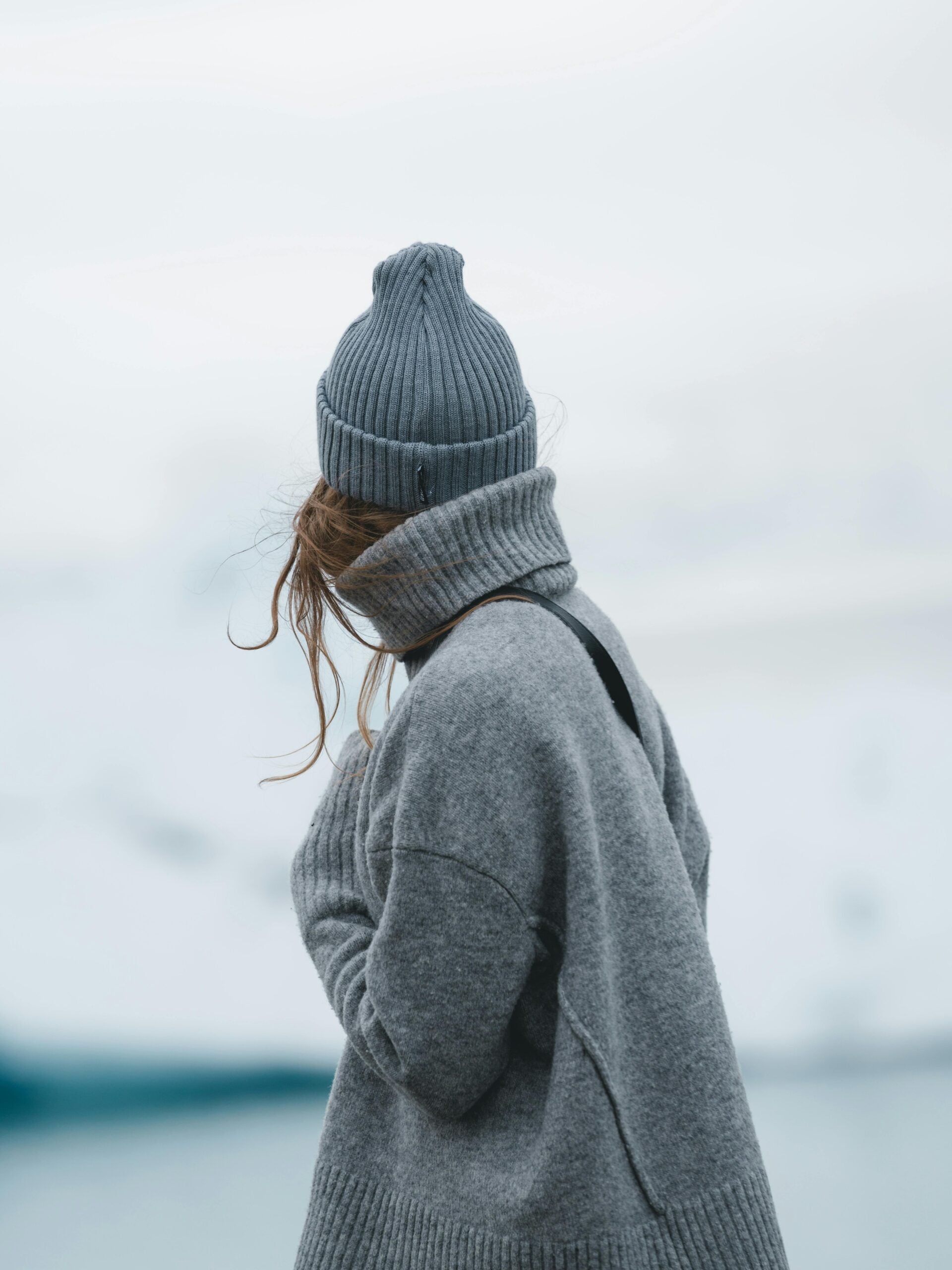 Woman in winter gear