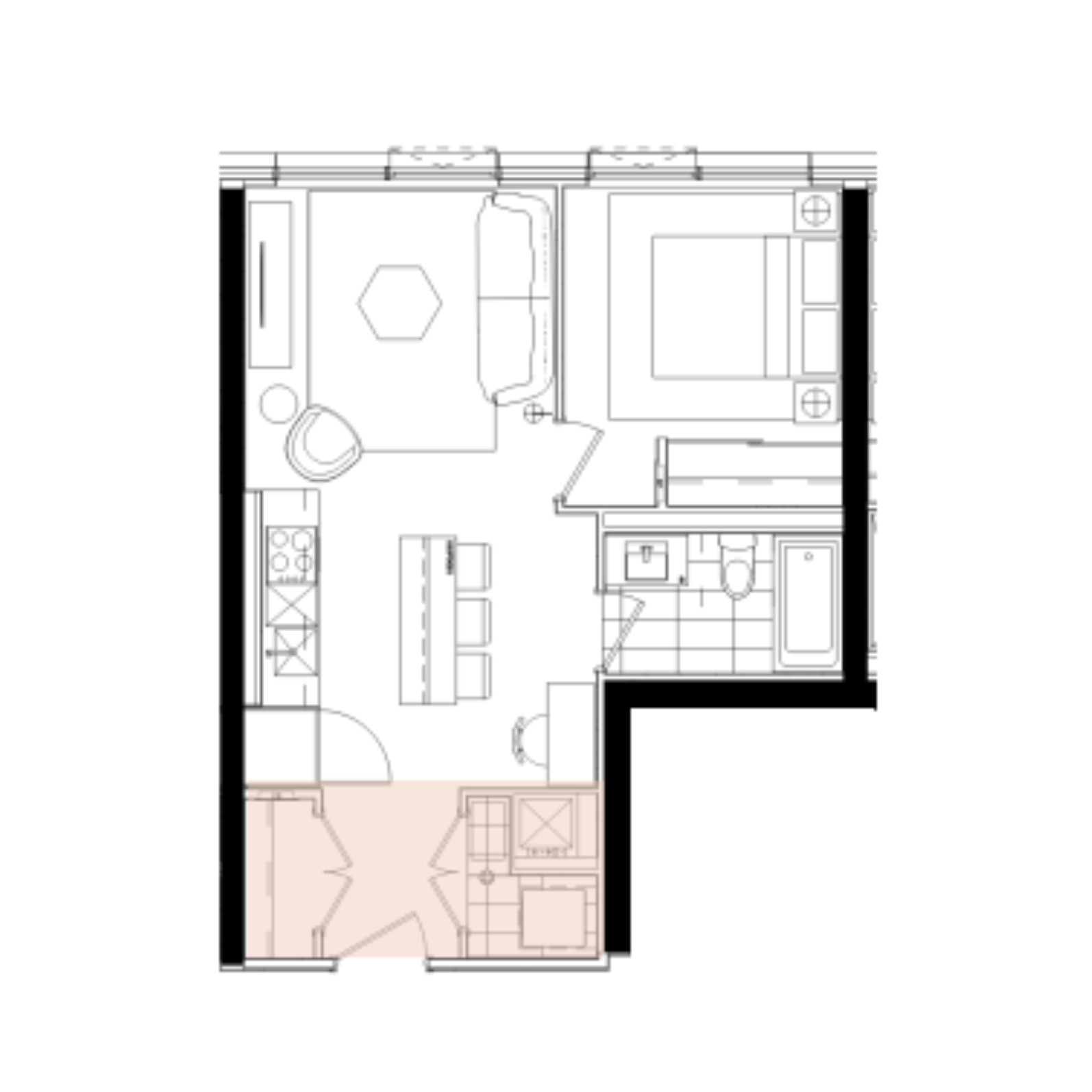 Entry Floorplan