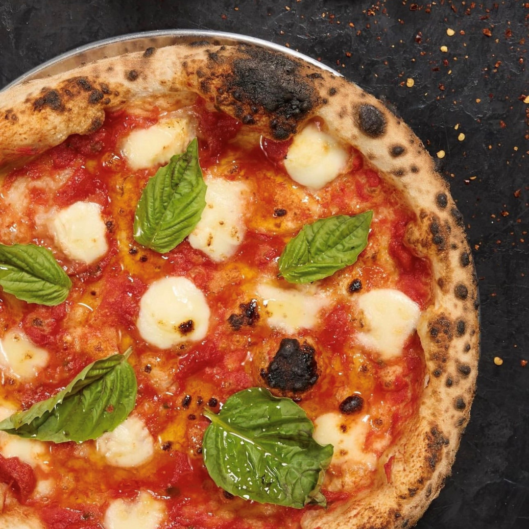 A Margherita pizza from Pi Co.