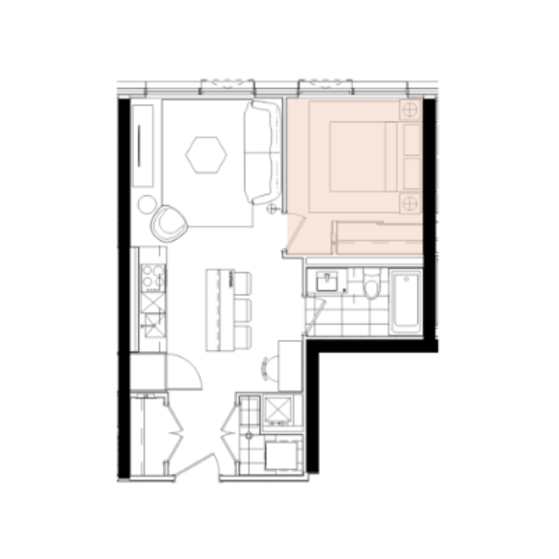 Primary Bedroom Floorplan