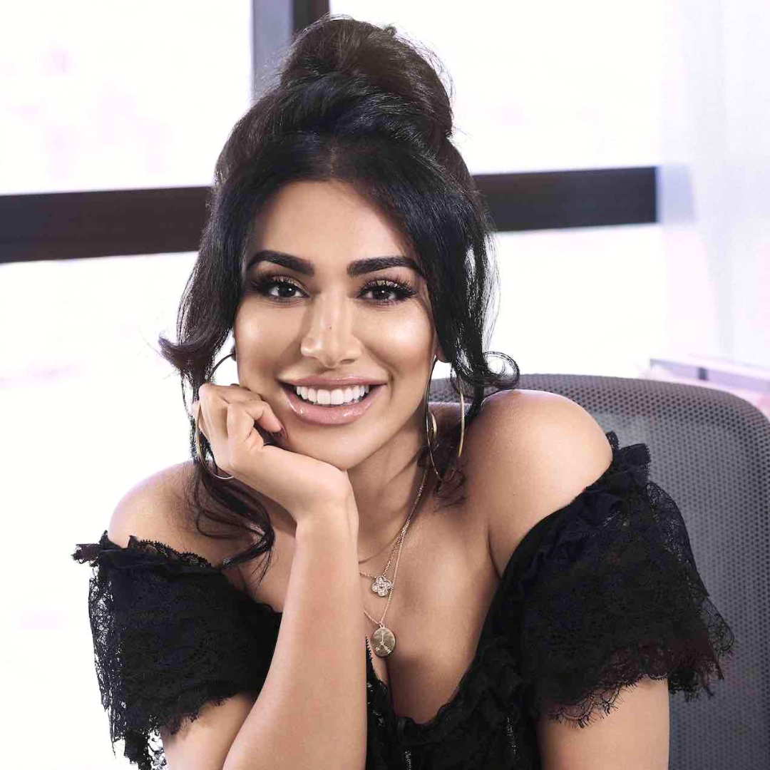 Huda Kattan, the founder of Huda Beauty