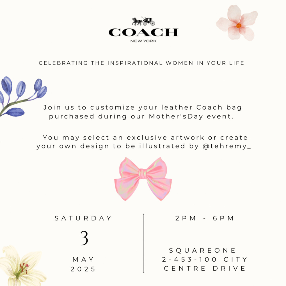 Coach Mother's Day Event