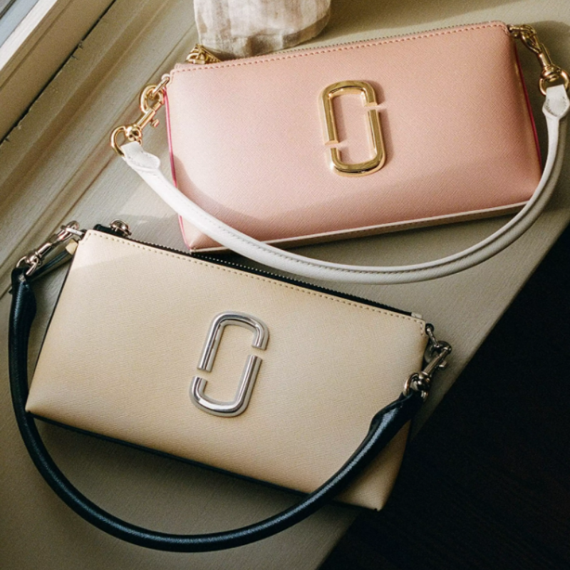 Two handbags from Marc Jacobs.