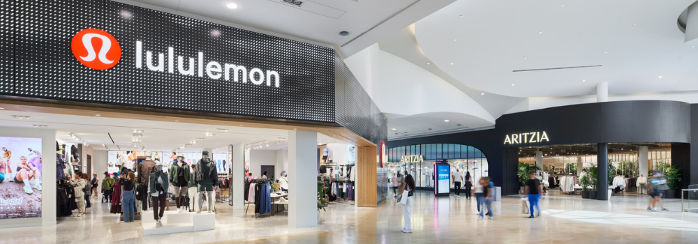 Lululemon and Aritzia at Square One