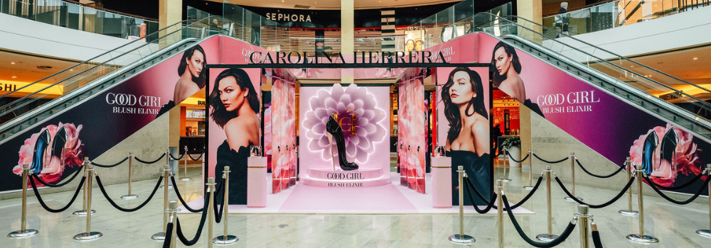 Carolina Herrera Activation at Square One