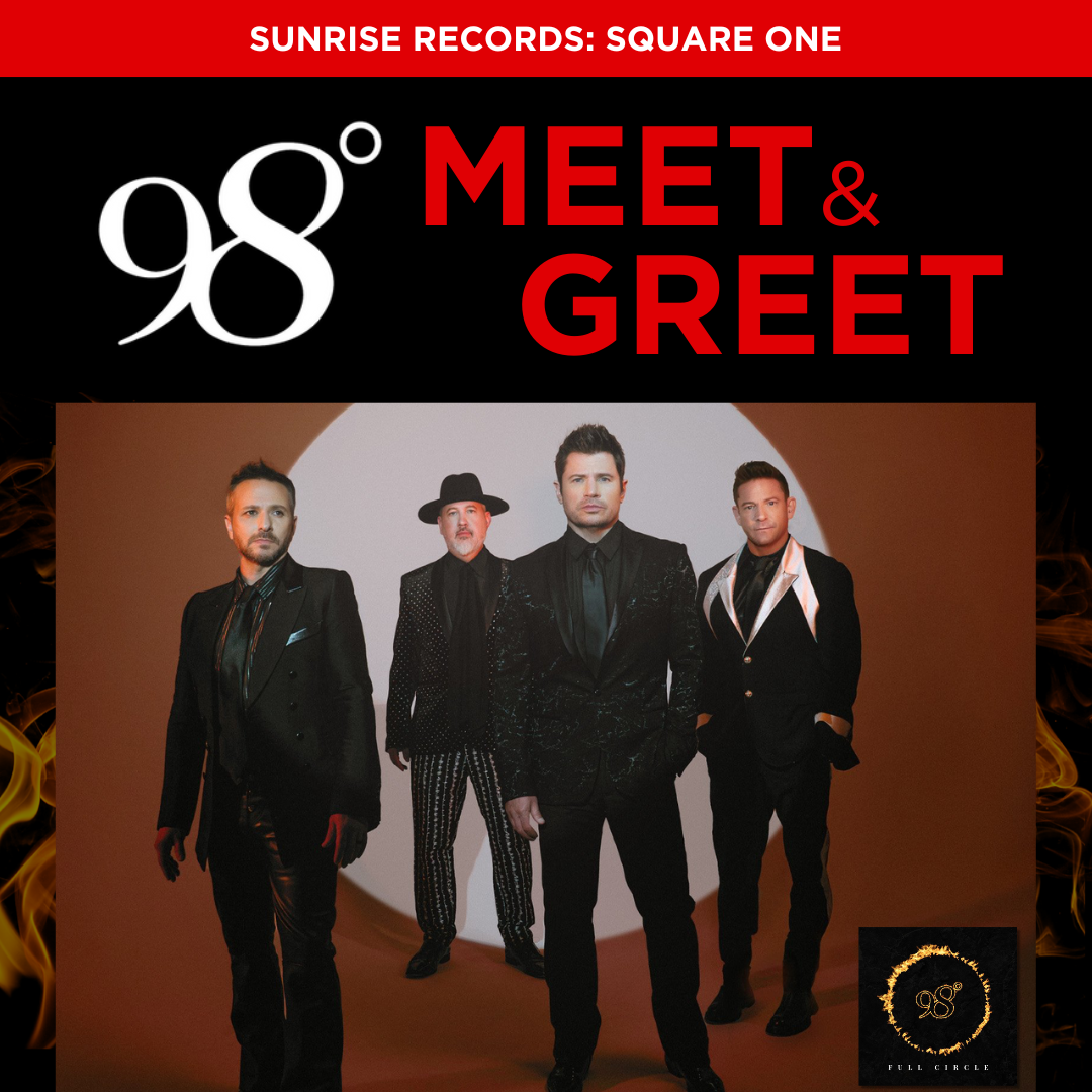 Meet & Greet with 98 Degrees at Sunrise Records Square One