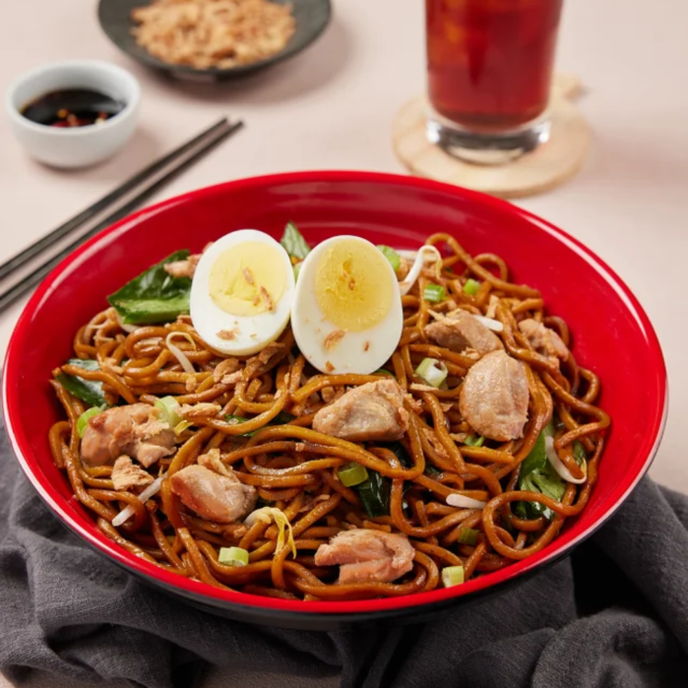 A bowl of noodles from NaiNai Indonesian Food