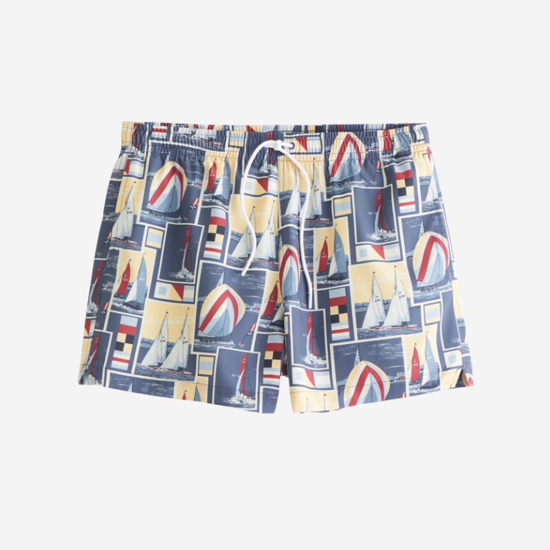 Abercrombie patterned swim shorts