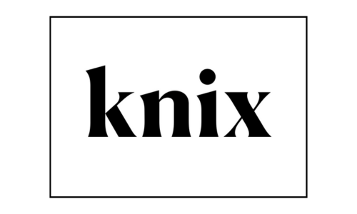 Knix logo framed