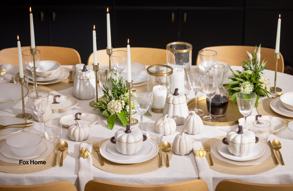 Fox Home tablescape