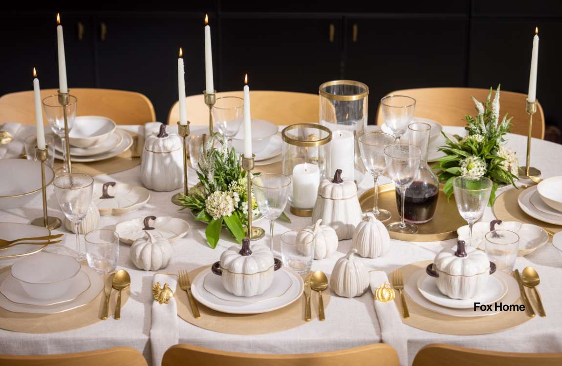 Fox Home tablescape