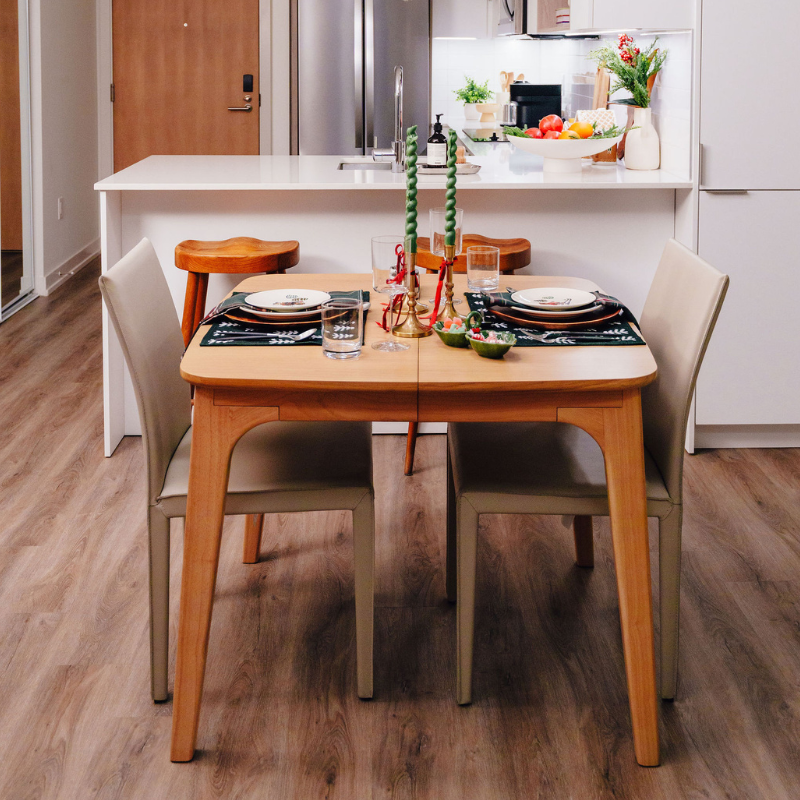 A festive tablescape