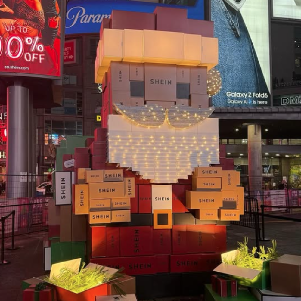 SHEIN Box Santa