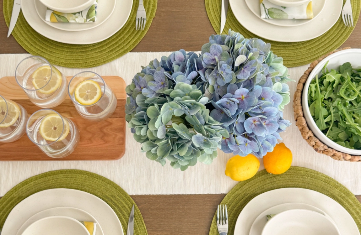 Easter tablescape
