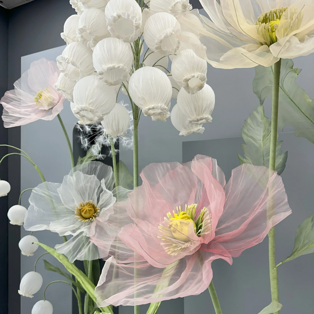 Large spring florals