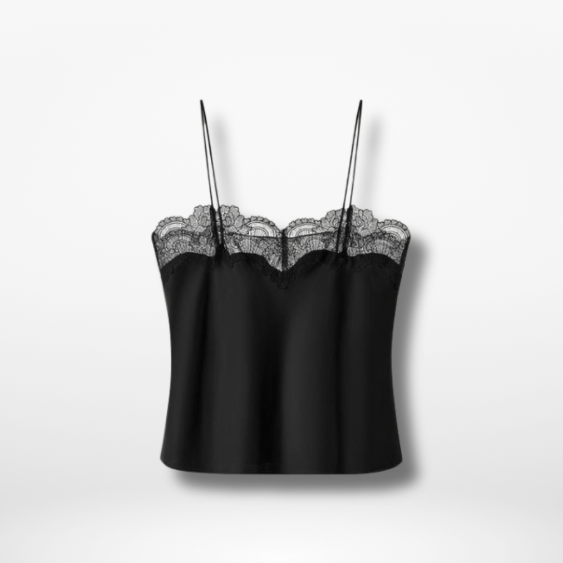 Lace trim camisole from Zara